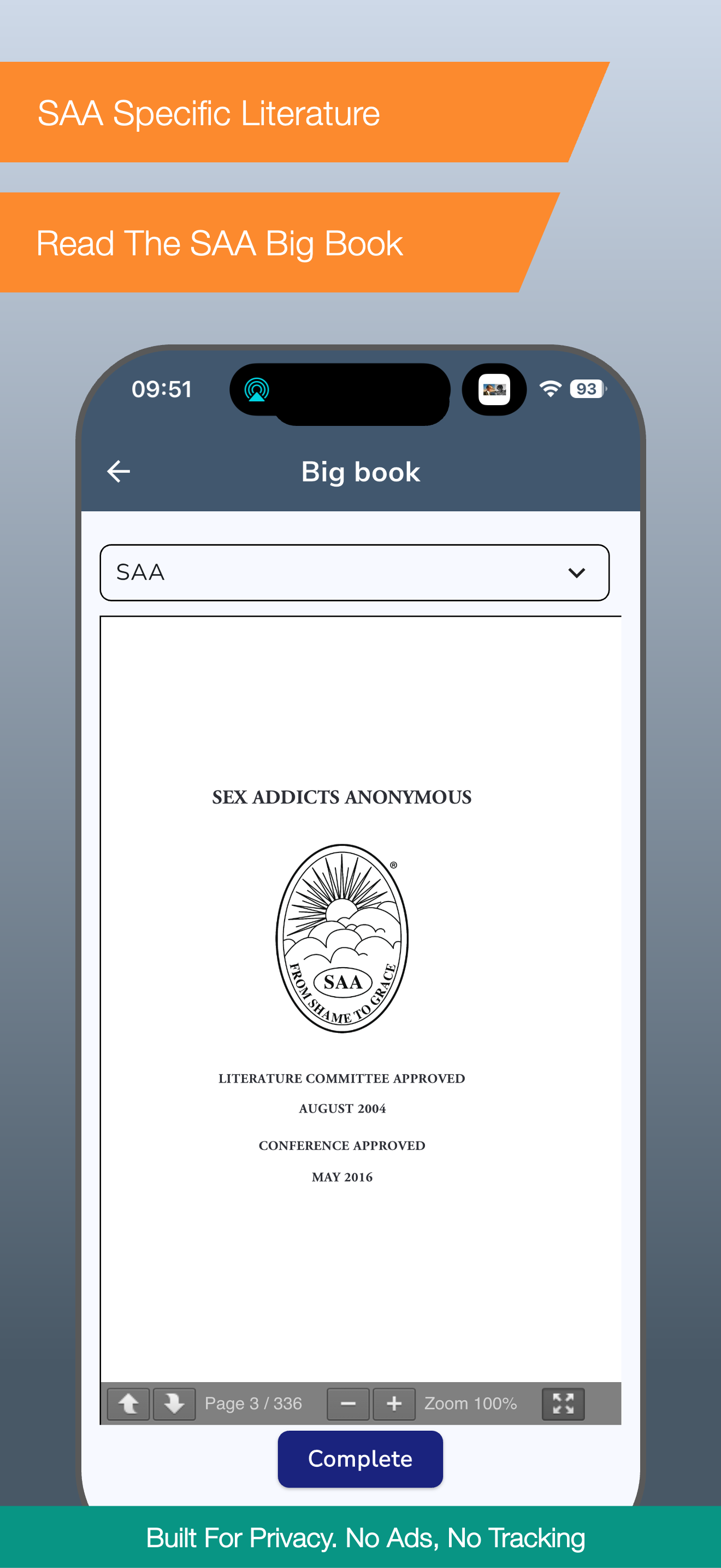 SAA Big Book