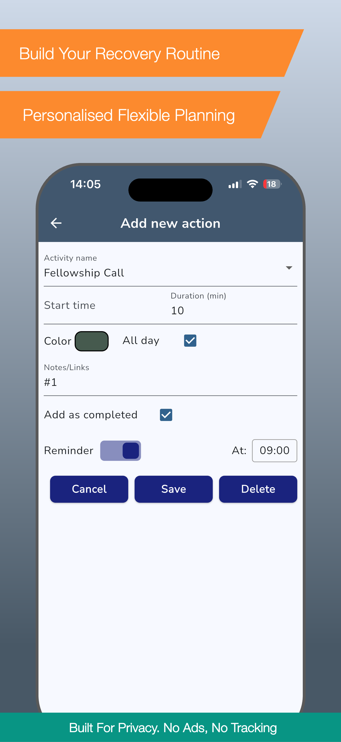 Add action